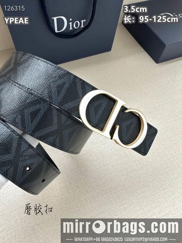 Replica Dior belt 35mmX95-125cm 8L16