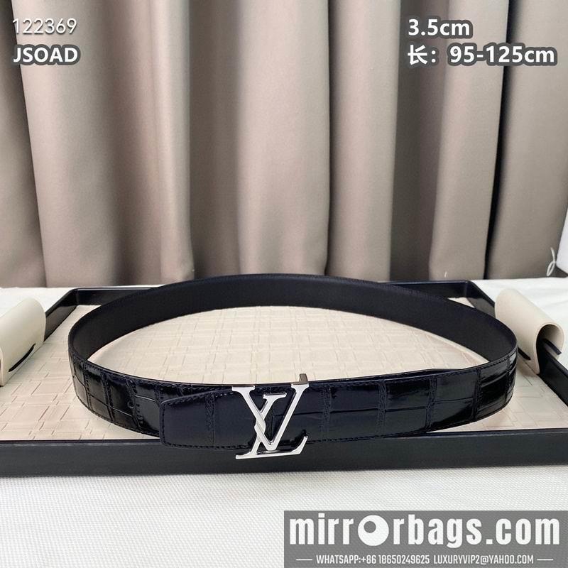 Replica LV belt 35mmX95-125cm 8L20