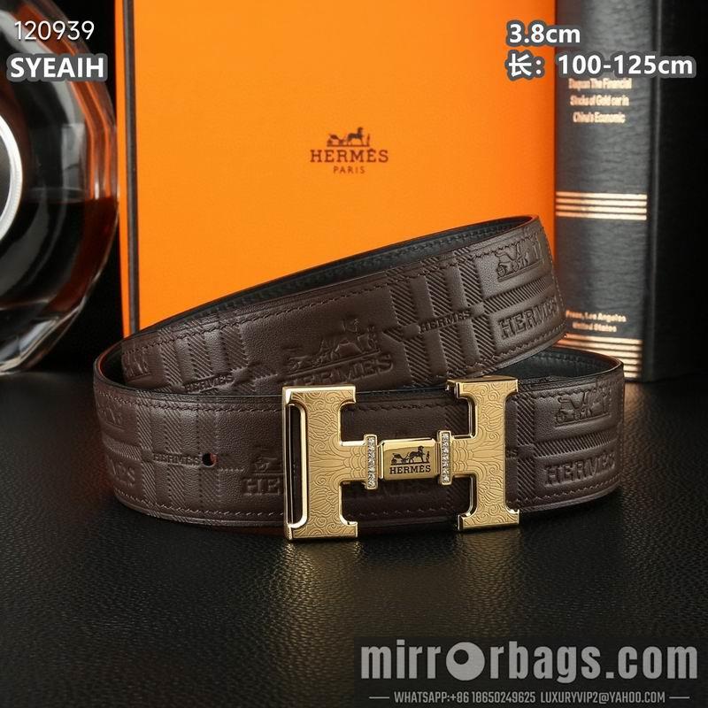 Replica Hermes belt 38mmX100-125cm 8L072005