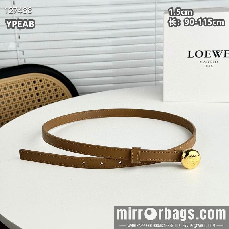 Replica Loewe belt 15mmX90-115cm 8L06