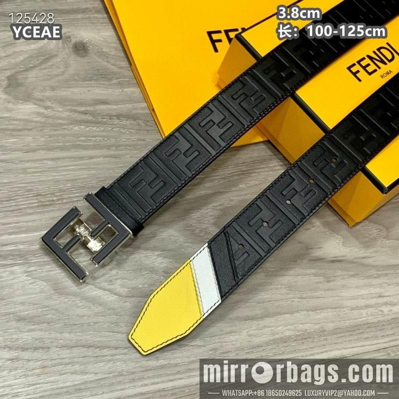 Replica Fendi belt 38mmX100-125cm 8L16