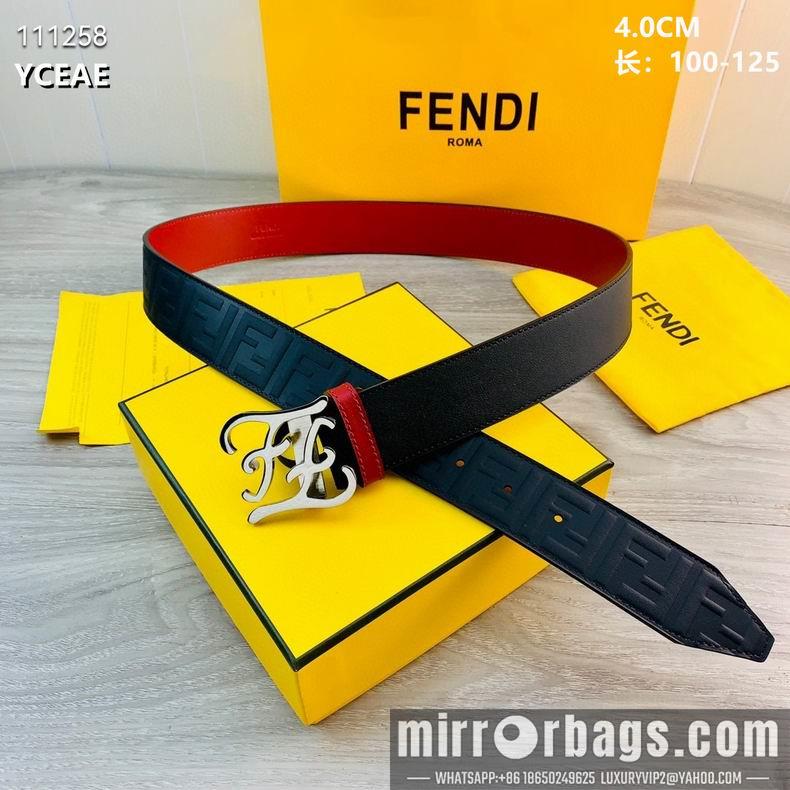 Replica Fendi Belt 40mmX100-125cm 8L03