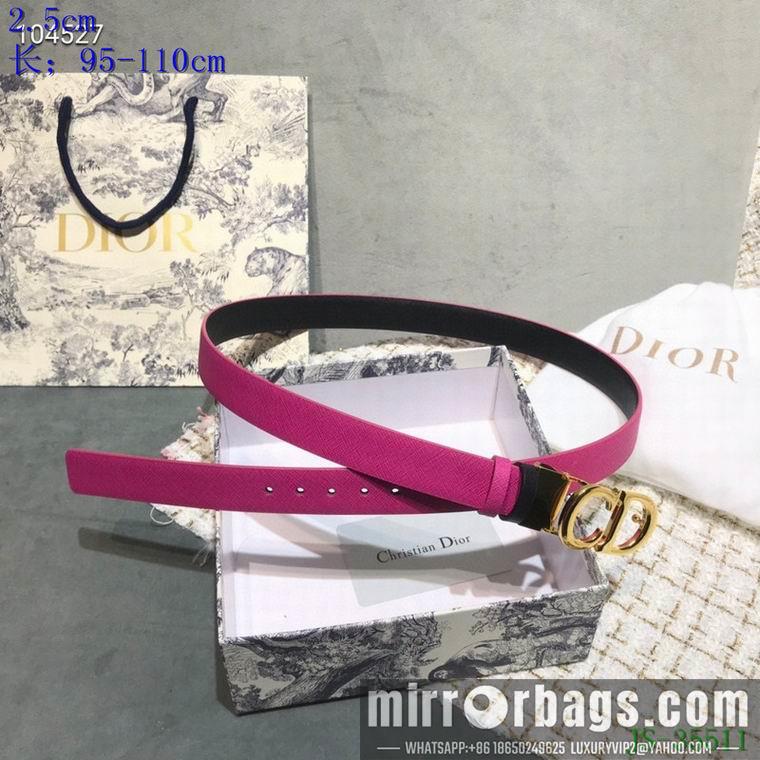 Replica Dior Belt 25mmX95-110cm 8L01