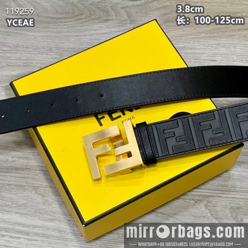 Replica Fendi belt 38mmX100-125cm 8L05