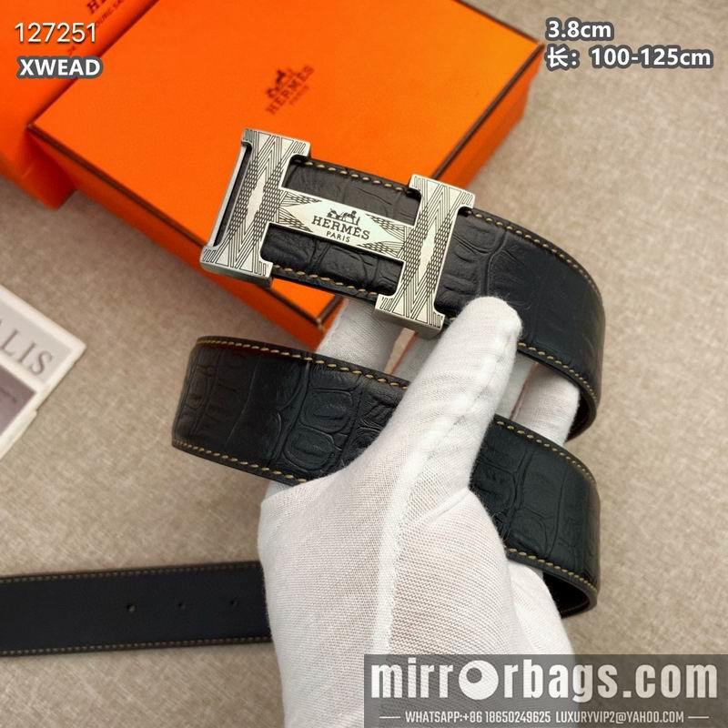 Replica Hermes belt 38mmX100-125cm 8L58