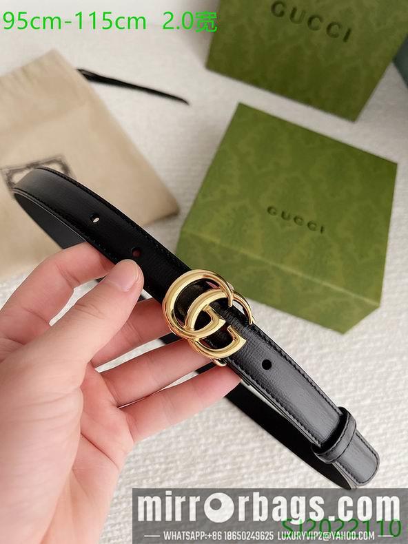 Replica Gucci belt 20mmX95-115cm 7D02