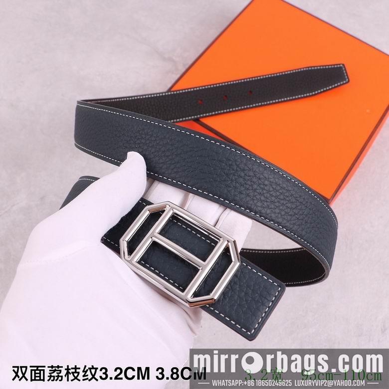 Replica Hermes Belt 32mmX95-110cm 7D24