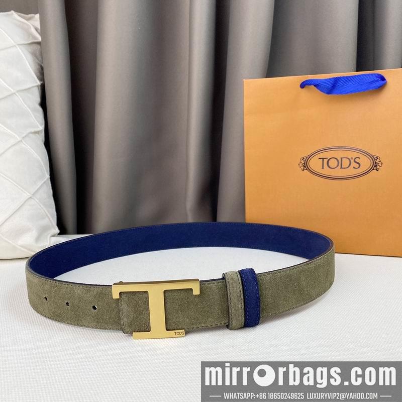 Replica Tod's belt 34mmX95-125cm 7D02
