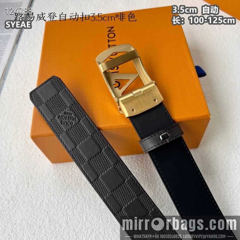 Replica LV belt 35mmX100-125cm 8L38