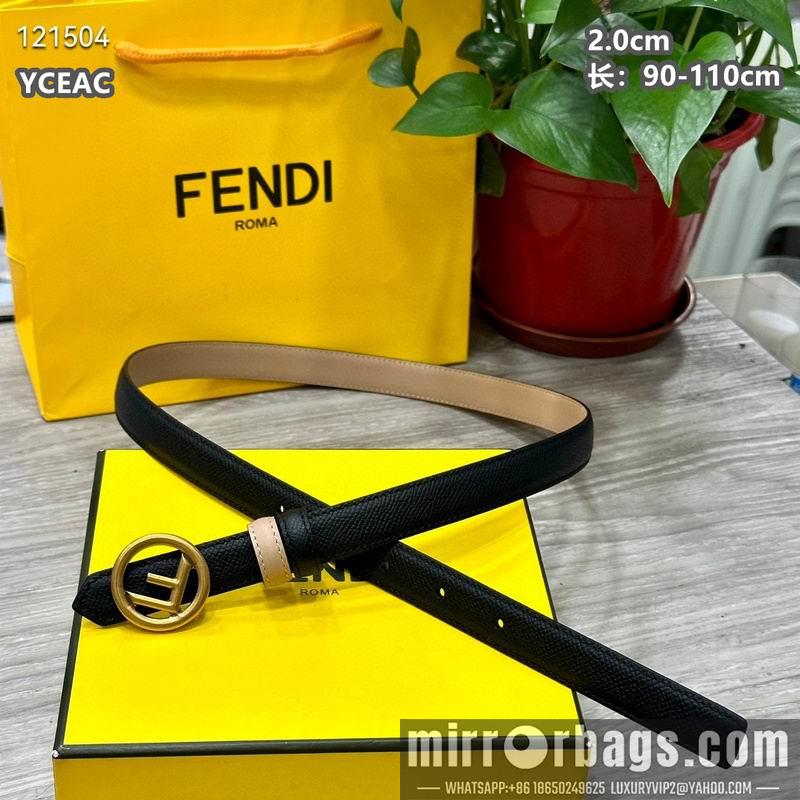 Replica Fendi belt 20mmX90-110cm 8L17