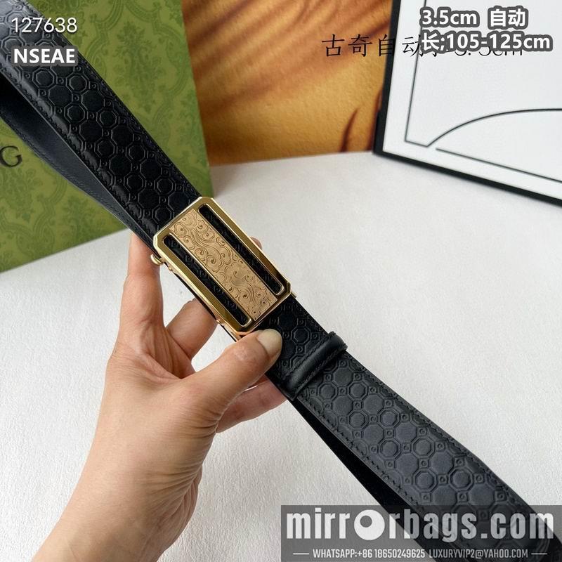 Replica Gucci belt 35mmX105-125cm 8L85