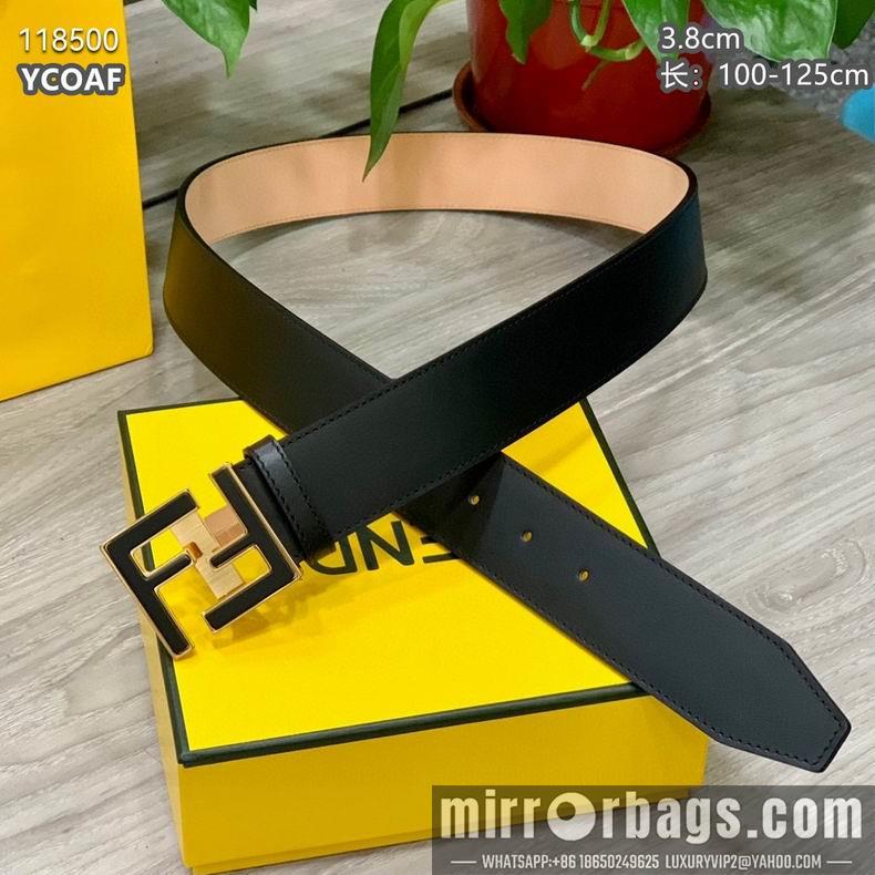 Replica Fendi belt 38mmX100-125cm 8L03