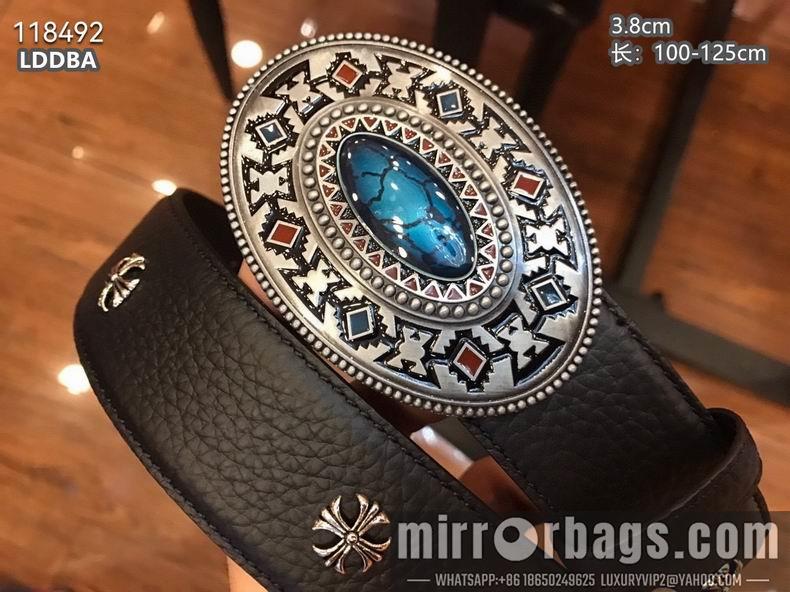 Replica Chrome Hearts belt 38mmX100-125cm 8L13