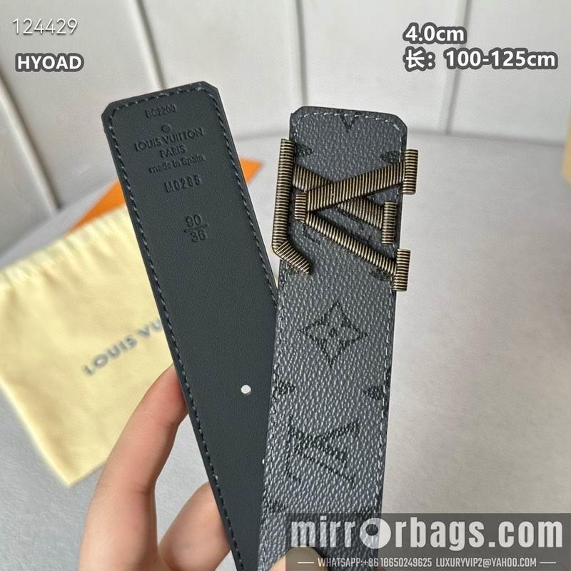 Replica LV belt 40mmX100-125cm 8L57