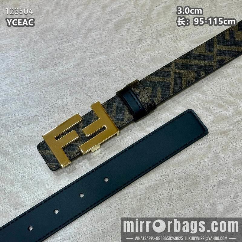 Replica Fendi belt 30mmX95-115cm 8L20
