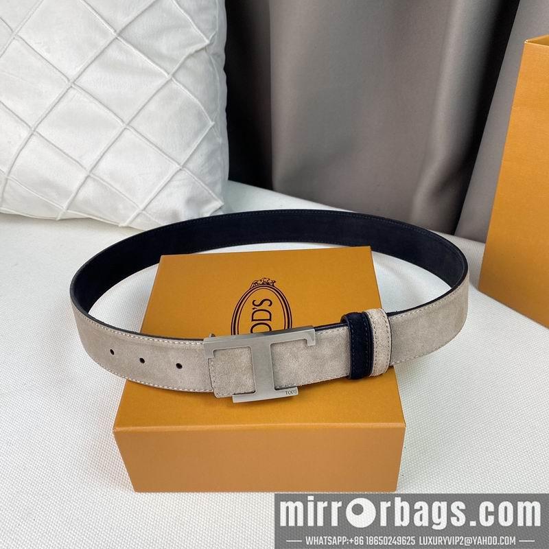 Replica Tod's belt 34mmX95-125cm 7D02
