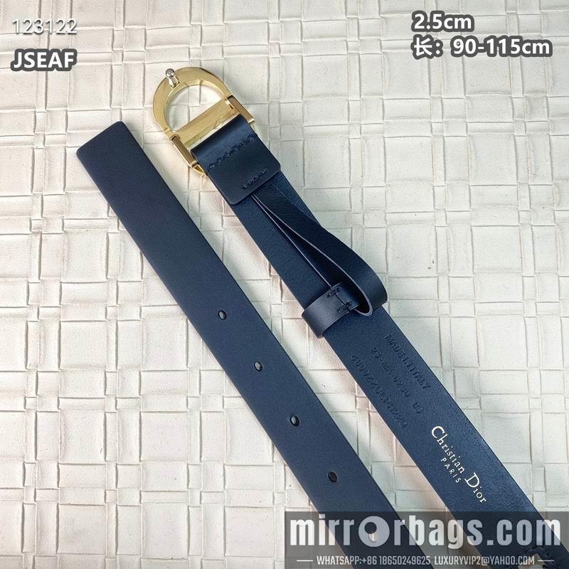 Replica Dior belt 25mmX90-115cm 8L03