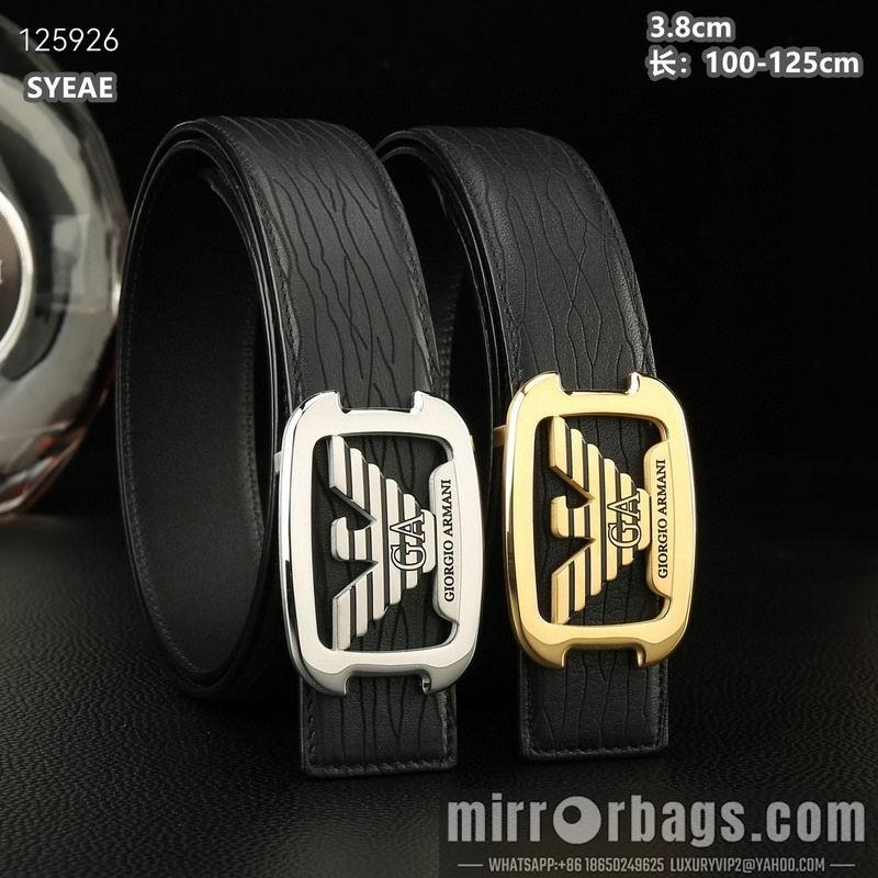 Replica Armani belt 38mmX100-125cm 8L04