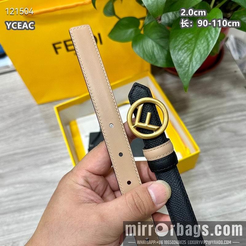 Replica Fendi belt 20mmX90-110cm 8L17
