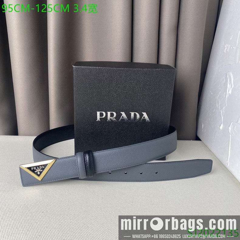 Replica Prada Belt 34mmX95-125cm 7D02
