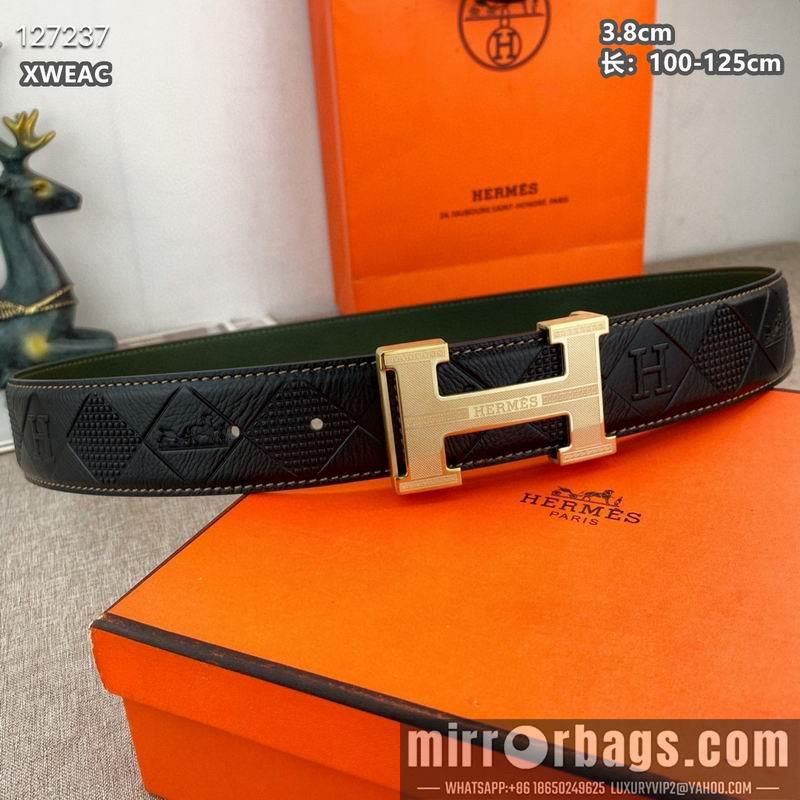 Replica Hermes belt 38mmX100-125cm 8L47