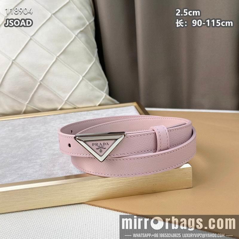 Replica Prada belt 25mmX90-115cm 8L040801