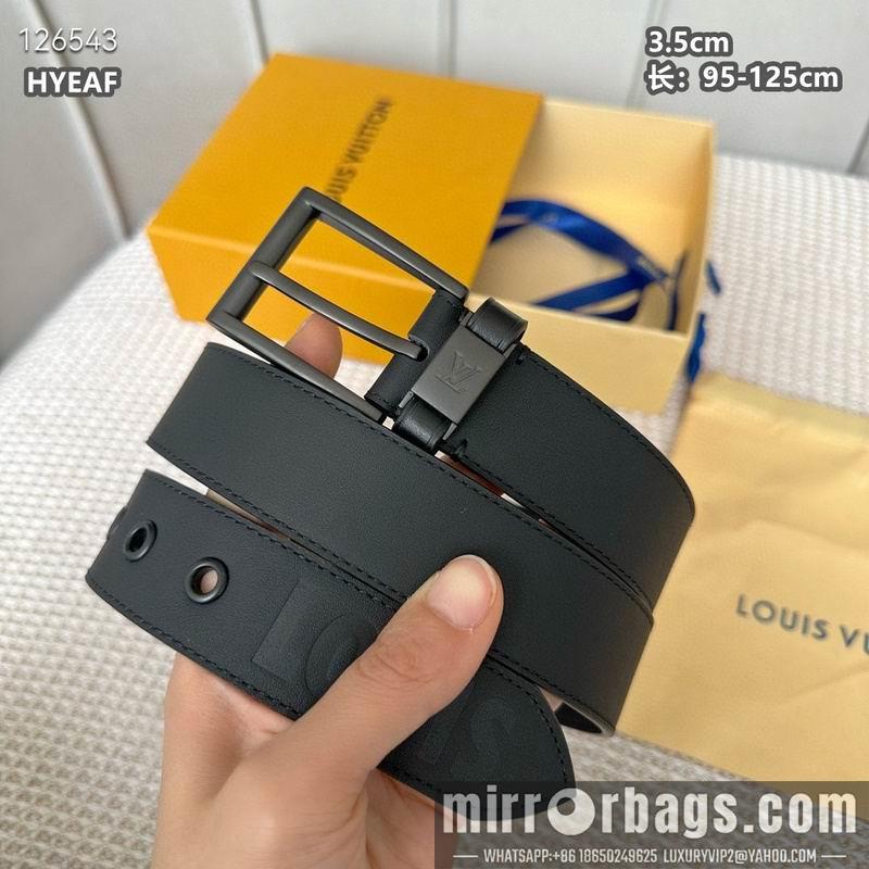 Replica LV belt 35mmX95-125cm 8L25