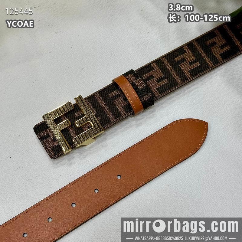 Replica Fendi belt 38mmX100-125cm 8L13