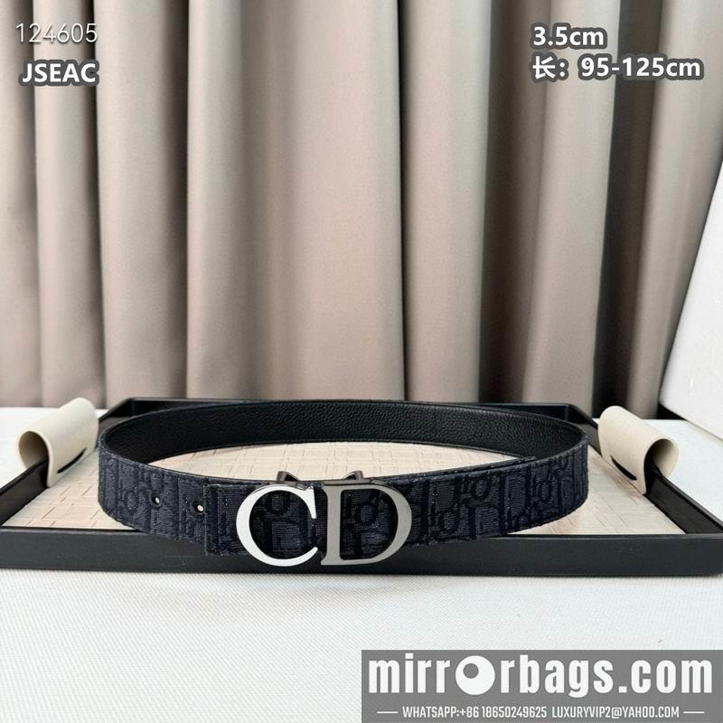 Replica Dior belt 35mmX95-125cm 8L21