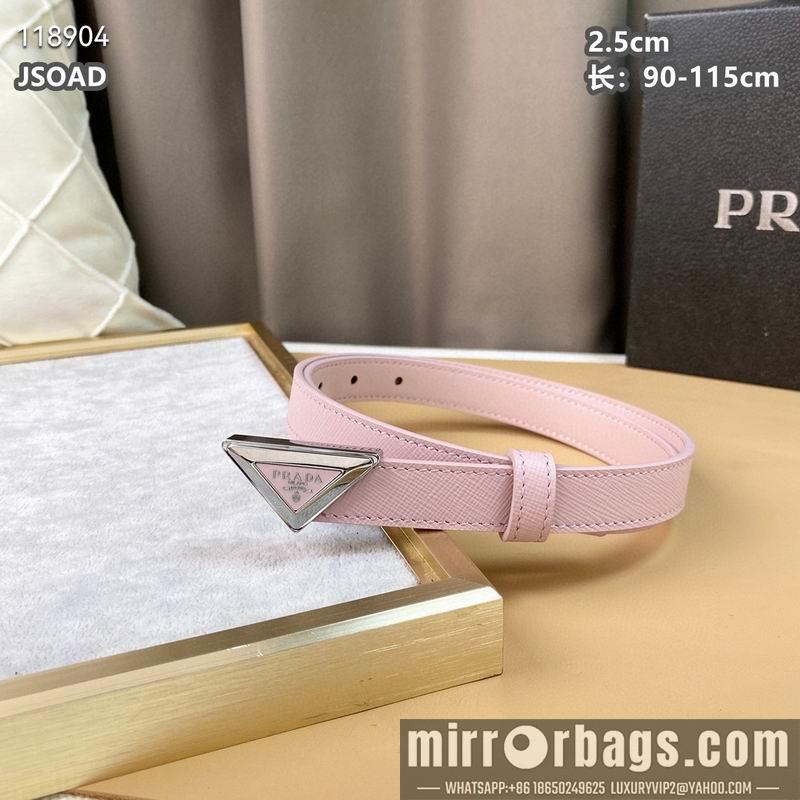 Replica Prada belt 25mmX90-115cm 8L040801