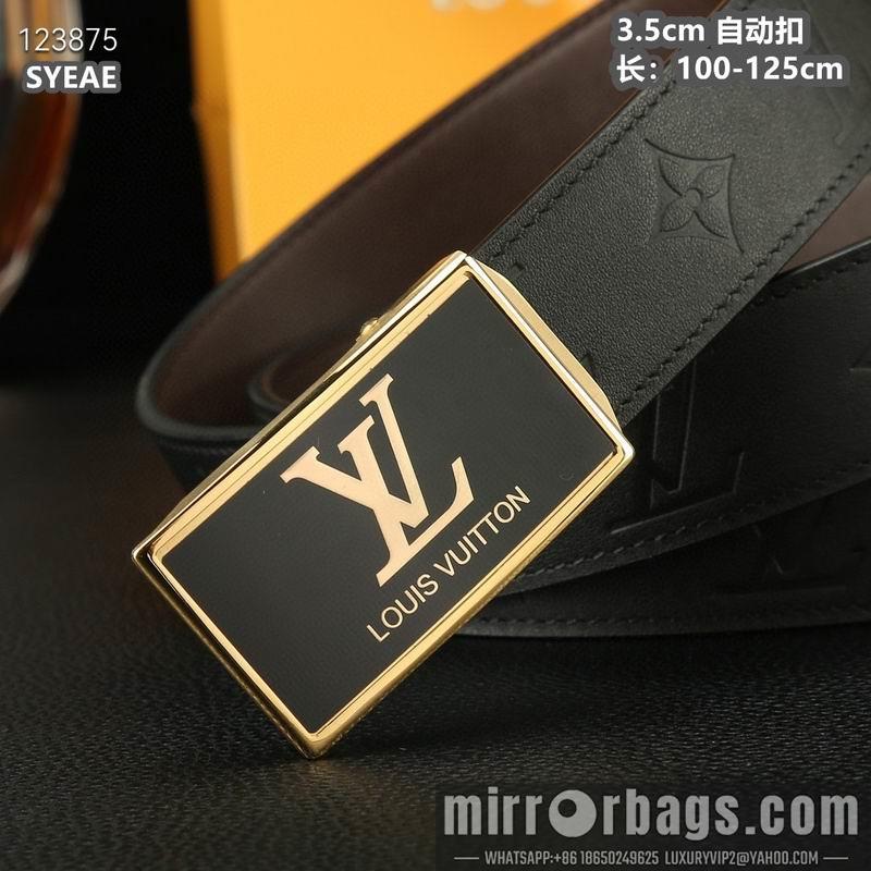 Replica LV belt 35mmX100-125cm 8L49