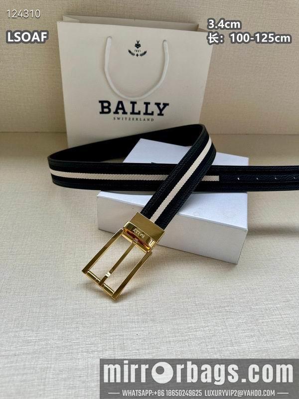 Replica Bally belt 34mmX100-125cm 8L08
