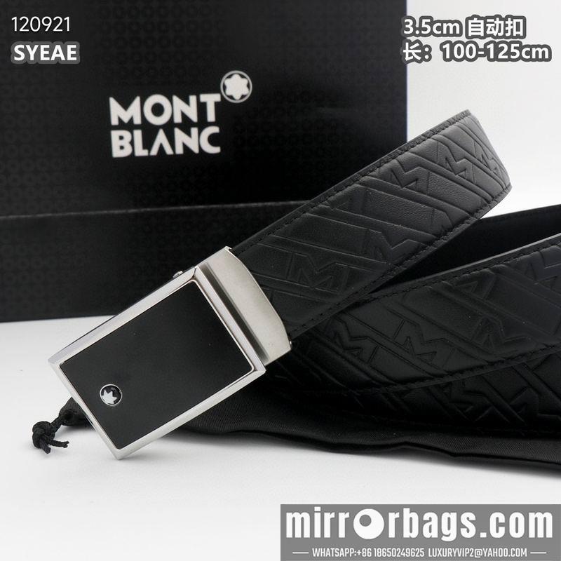 Replica Montblanc belt 自动扣 35mmX100-125cm 8L072007