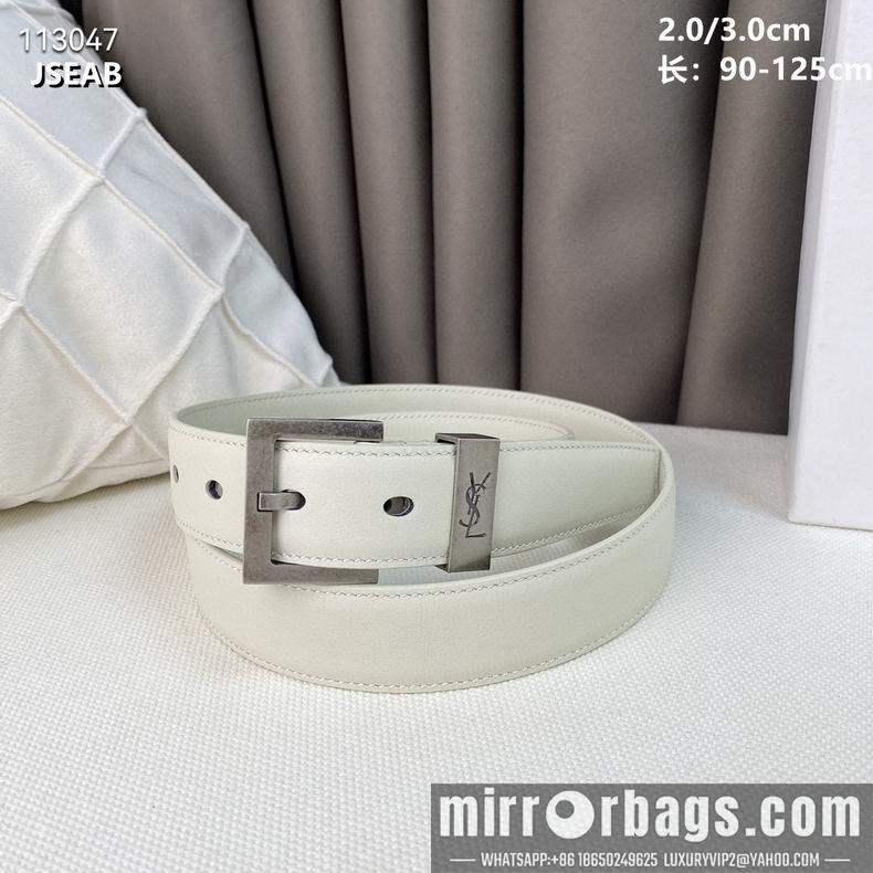 Replica YSL belt 20 30mmX90-125cm 8L01