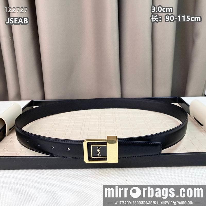 Replica YSL belt 30mm 90-115cm 8L06
