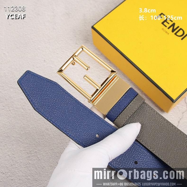 Replica Fendi Belt 38mmX100-125CM 8L18