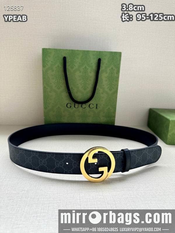 Replica Gucci belt 38mmX95-125cm 8L08