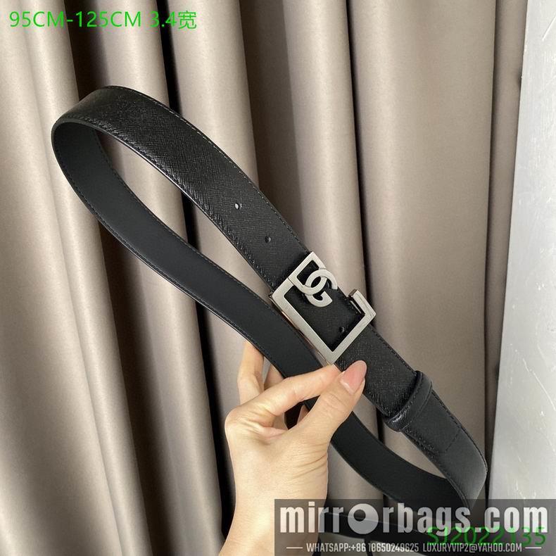 Replica DG Belt 34mmX95-125cm 7D01
