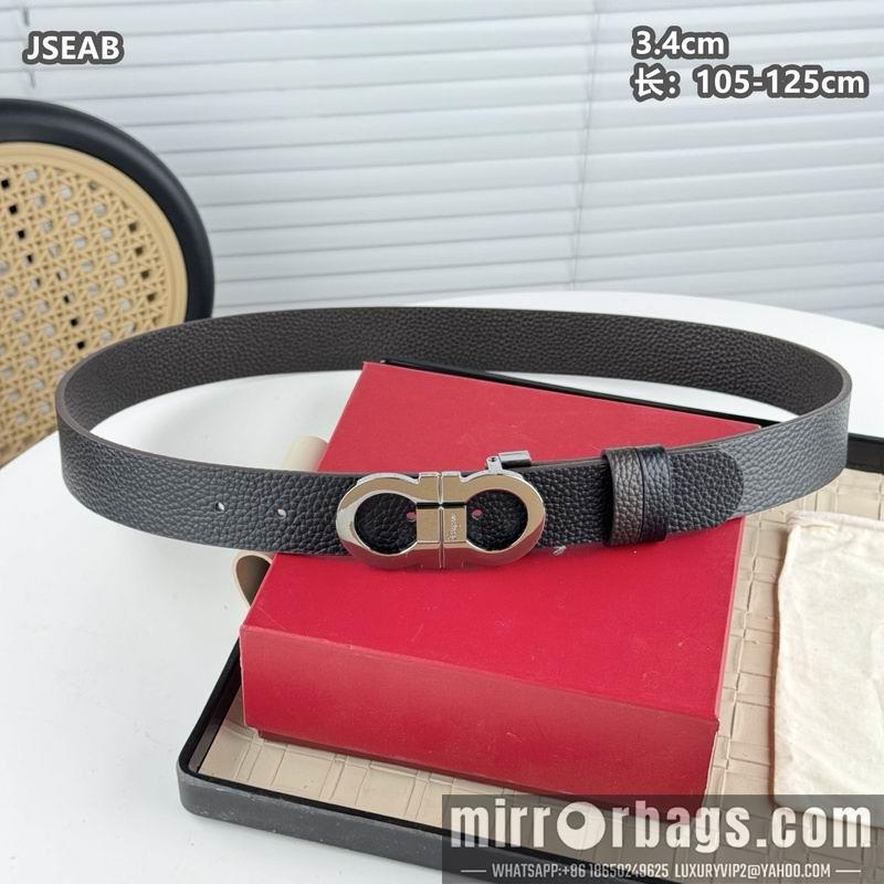 Replica Ferragamo belt 34mmX105-125cm 8L10