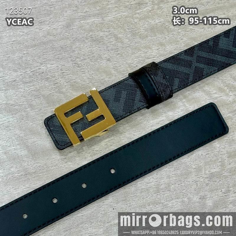 Replica Fendi belt 30mmX95-115cm 8L20