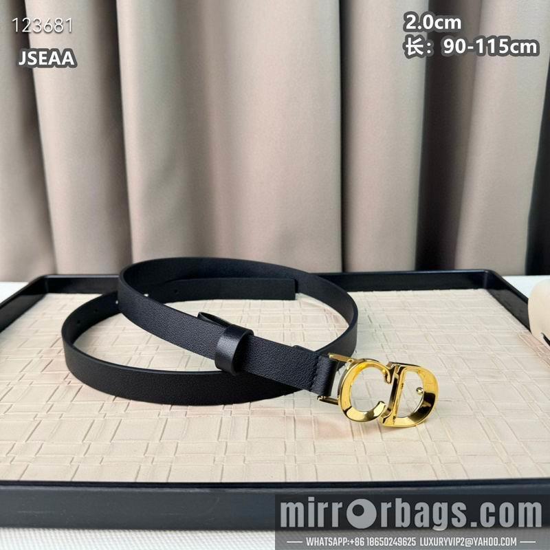 Replica Dior belt 20mmX90-115cm 8L19