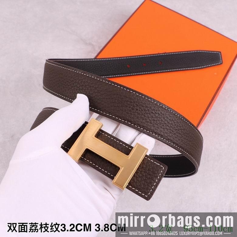Replica Hermes Belt 32mmX95-110cm 7D24