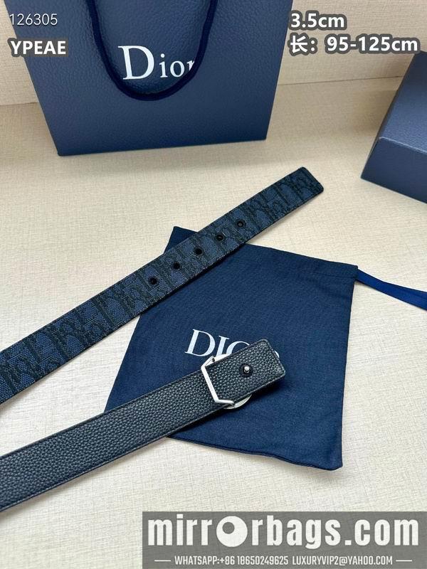 Replica Dior belt 35mmX95-125cm 8L19