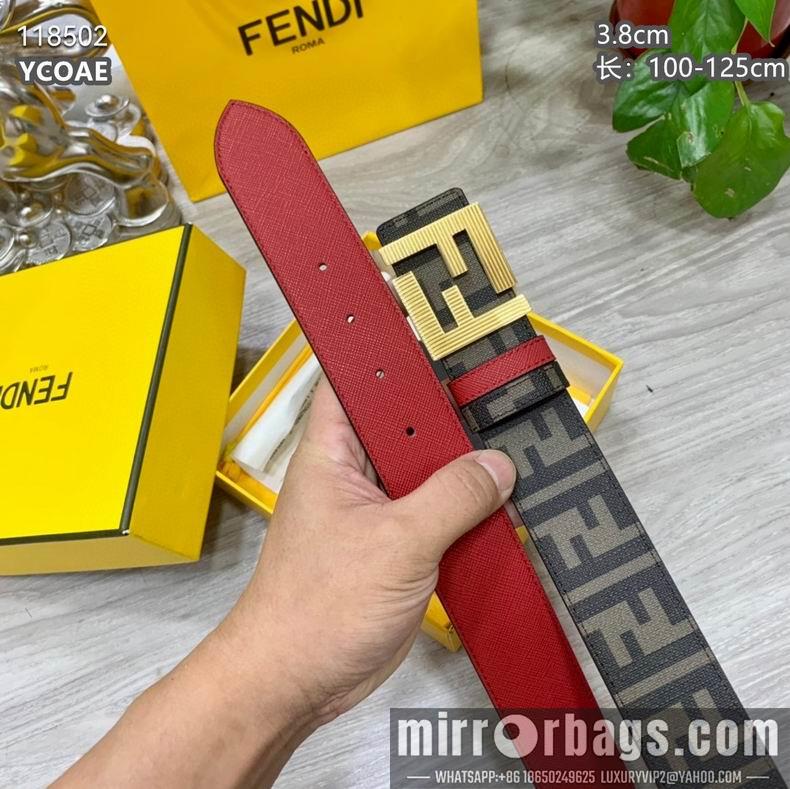Replica Fendi belt 38mmX100-125cm 8L01