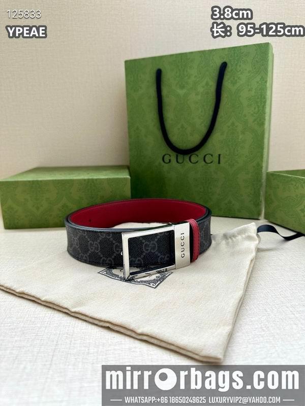Replica Gucci belt 38mmX95-125cm 8L01