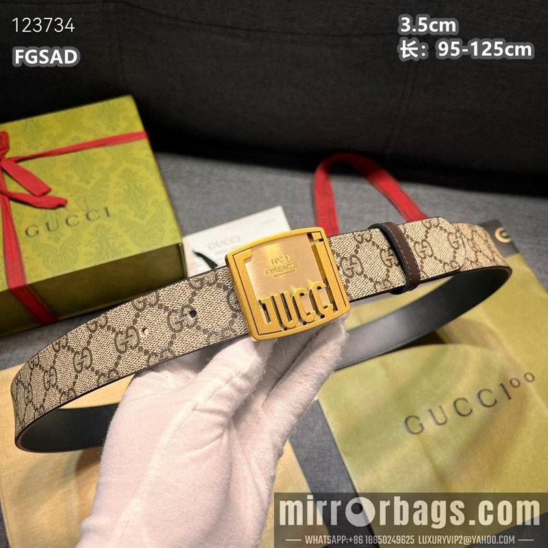 Replica Gucci belt 35mmX95-125cm 8L06