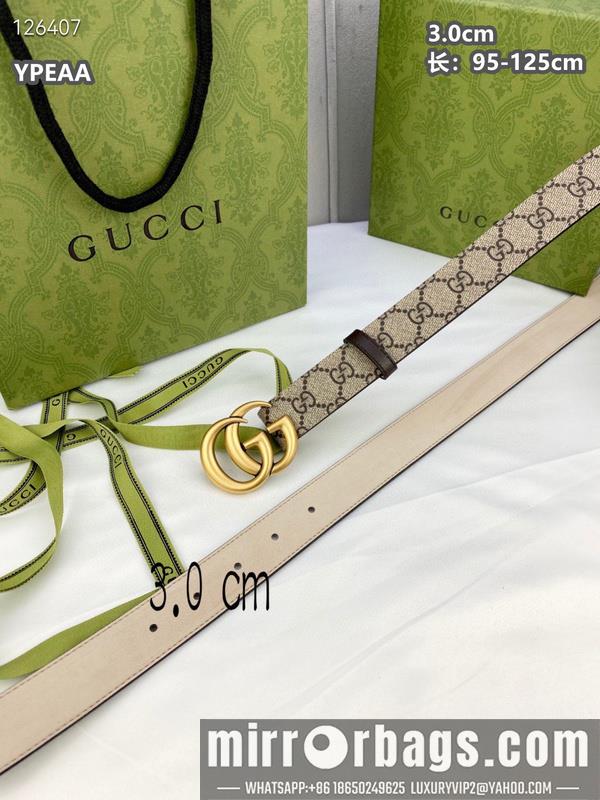 Replica Gucci belt 30mmX95-125cm 8L20