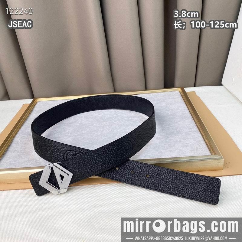 Replica Dior belt 38mmX100-125cm 8L08
