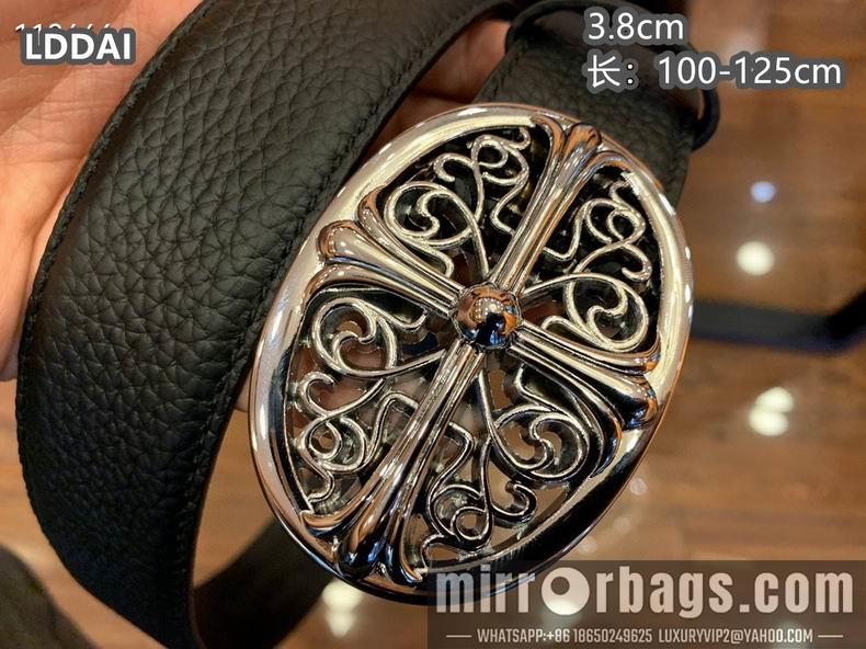 Replica Chrome Hearts belt 38mmX100-125cm 8L01