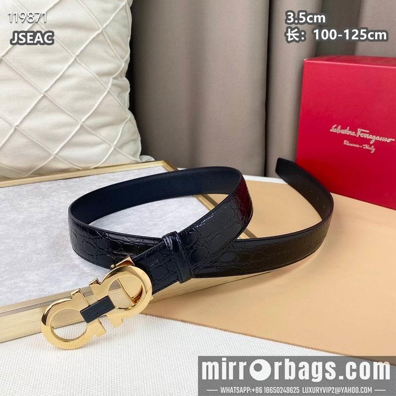 Replica Ferragamo belt 35mmX100-125cm 8L072009